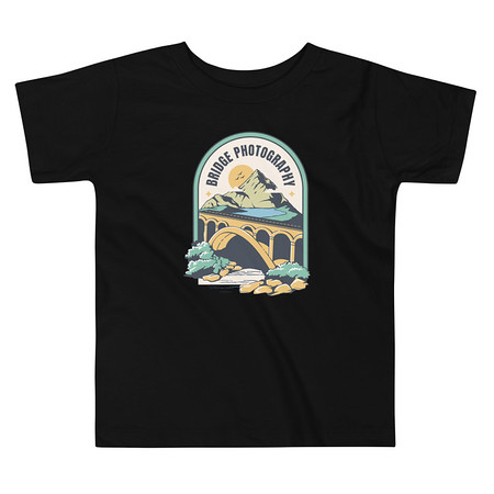 [ID: 306-G285] Bridge Photography - Scenic Toddler Staple Tee