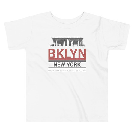 [ID: 306-G289] Brooklyn -New York   Toddler Staple Tee