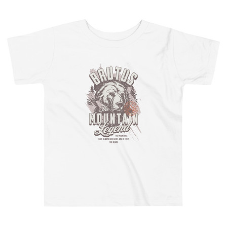[ID: 306-G292] Brutus Mountain Legend Toddler Staple Tee