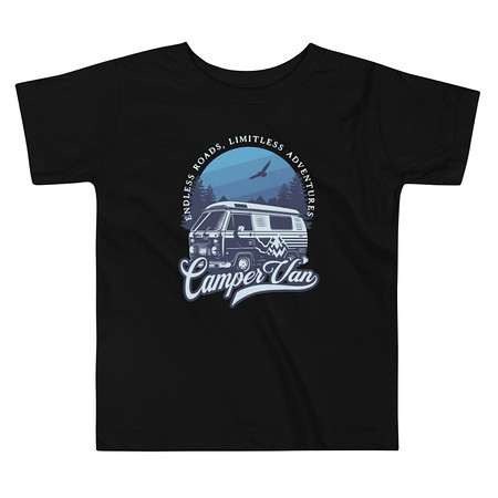 [ID: 306-G323] Campervan Toddler Staple Tee