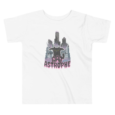 [ID: 306-G340] cat-astrophe Toddler Staple Tee