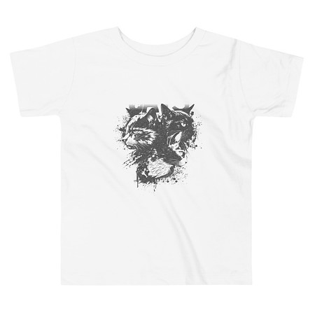 [ID: 306-G349] Cats Toddler Staple Tee