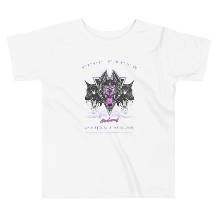 [ID: 306-G354] Cerberus Hell Hound Streetwear - Dark Aesthetic Toddler Staple Tee