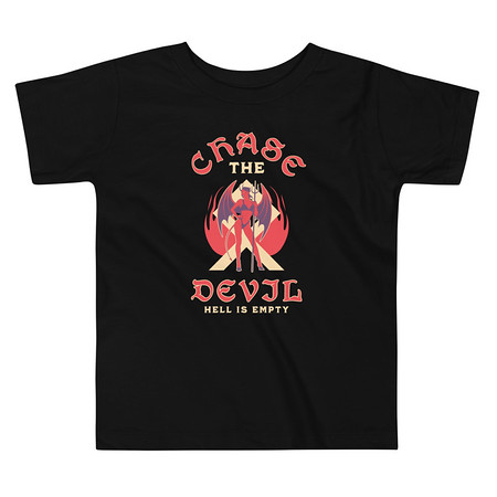 [ID: 306-G359] Chase The Devil Toddler Staple Tee