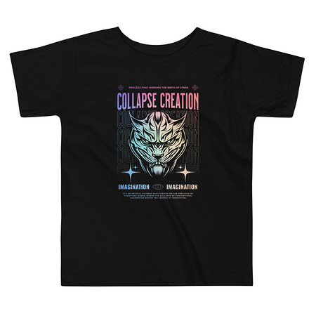 [ID: 306-G406] Collapse Creation Toddler Staple Tee