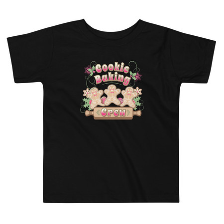 [ID: 306-G415] Cookie Baking Crew Toddler Staple Tee