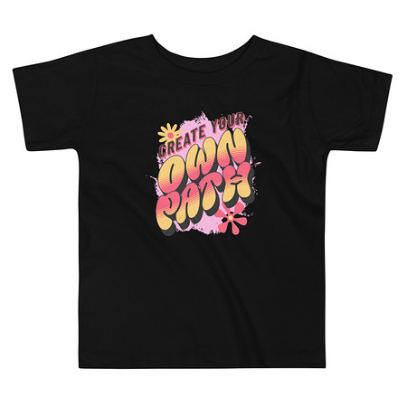 [ID: 306-G431] Create Your Own Path Toddler Staple Tee