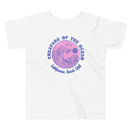 [ID: 306-G435] Creature of the Ocean Toddler Staple Tee
