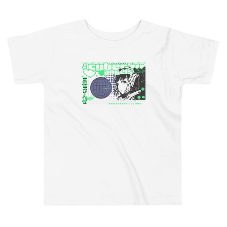 [ID: 306-G455] Cyber Angels - Y2k Girl Anime Toddler Staple Tee
