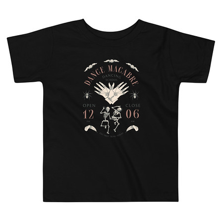 [ID: 306-G465] Dance Macabre - Dancing School Toddler Staple Tee