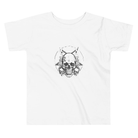 [ID: 306-G467] Dark Trilogy Toddler Staple Tee