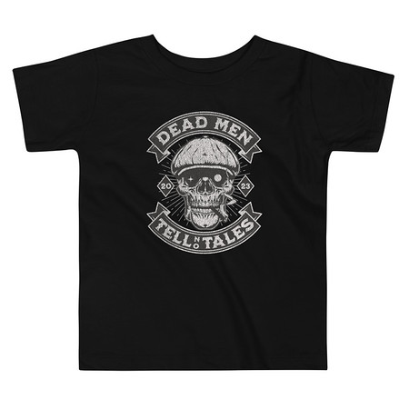 [ID: 306-G473] DEAD MEN TELL NO TALES Toddler Staple Tee