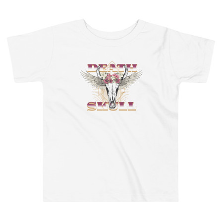 [ID: 306-G474] Deah Skull Toddler Staple Tee
