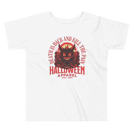 [ID: 306-G478] Death is Back Toddler Staple Tee