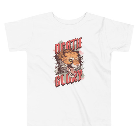 [ID: 306-G479] Death or Glory - Fierce Animal Toddler Staple Tee