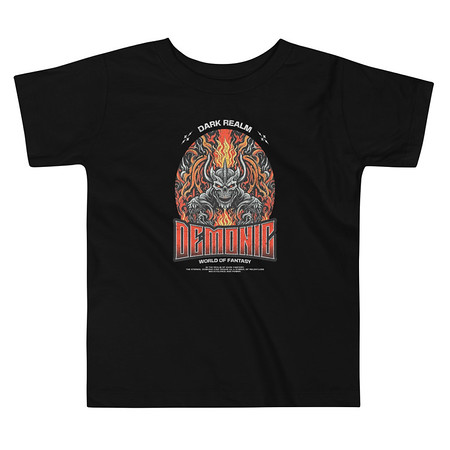 [ID: 306-G488] Demonic Toddler Staple Tee