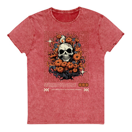 [ID: 462-G18] Abbandoned Unisex Denim T-Shirt