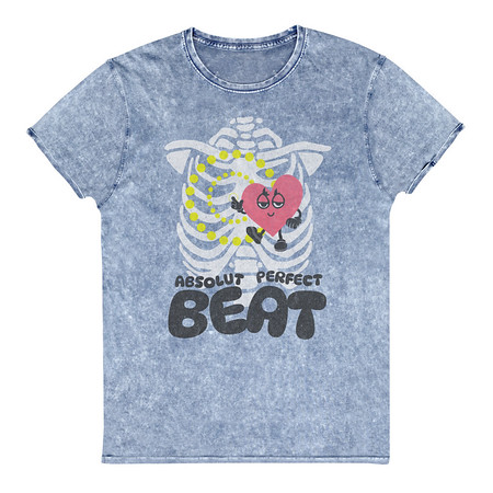 [ID: 462-G19] Absolut Perfect Beat Unisex Denim T-Shirt