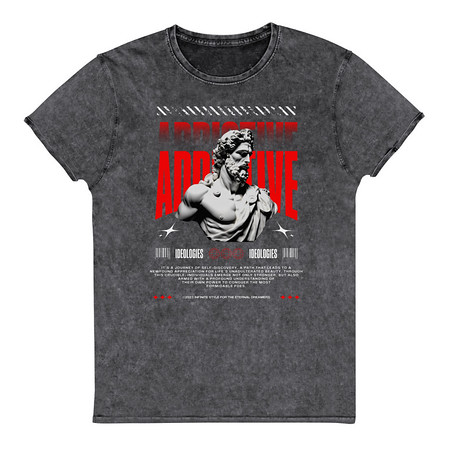 [ID: 462-G22] Addictive Unisex Denim T-Shirt