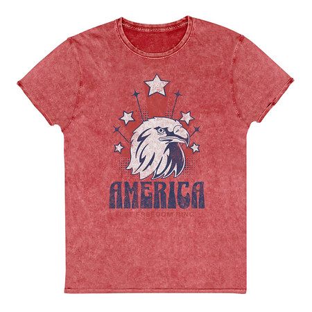 [ID: 462-G63] America Unisex Denim T-Shirt