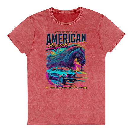 [ID: 462-G74] American Legend Unisex Denim T-Shirt