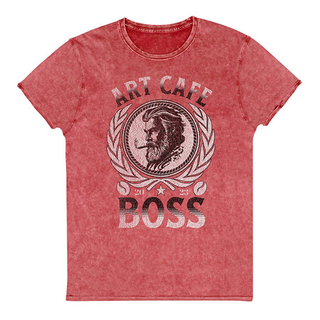 [ID: 462-G101] ART CAFE - BOSS Unisex Denim T-Shirt
