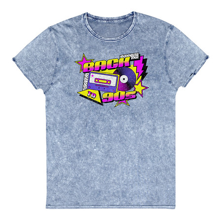 [ID: 462-G123] Back to 90s Unisex Denim T-Shirt