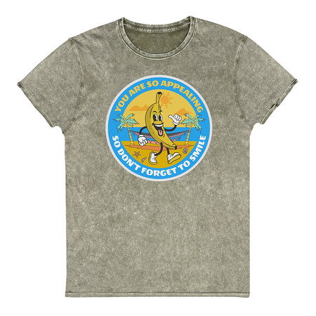 [ID: 462-G135] Banana project _-) Unisex Denim T-Shirt