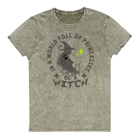[ID: 462-G153] Be A Witch Unisex Denim T-Shirt