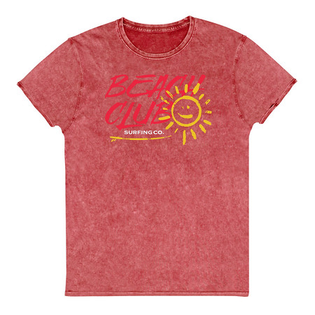[ID: 462-G165] Beach Club Unisex Denim T-Shirt