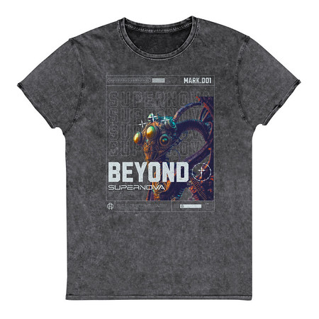 [ID: 462-G198] Beyond Supernova Unisex Denim T-Shirt