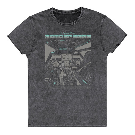 [ID: 462-G199] Beyond The Atmosphere Unisex Denim T-Shirt