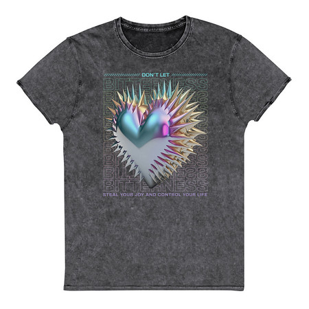 [ID: 462-G212] Bitterness Unisex Denim T-Shirt