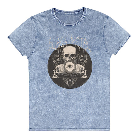[ID: 462-G228] Black Metal - Hardcore skull theme design Unisex Denim T-Shirt