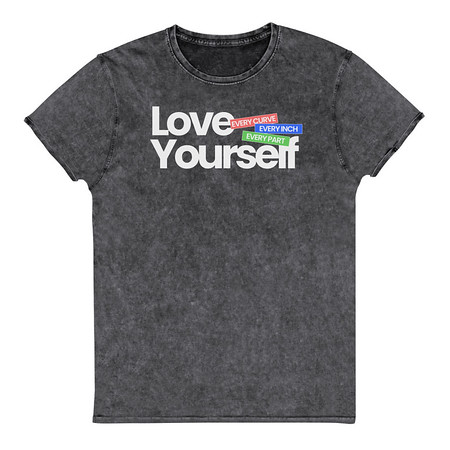 [ID: 462-G246] Body Positivity Unisex Denim T-Shirt