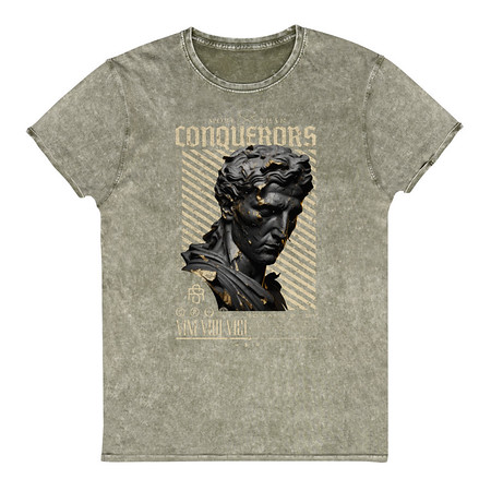 [ID: 462-G413] Conquerors Unisex Denim T-Shirt