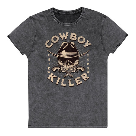 [ID: 462-G428] COWBOY KILLER Unisex Denim T-Shirt