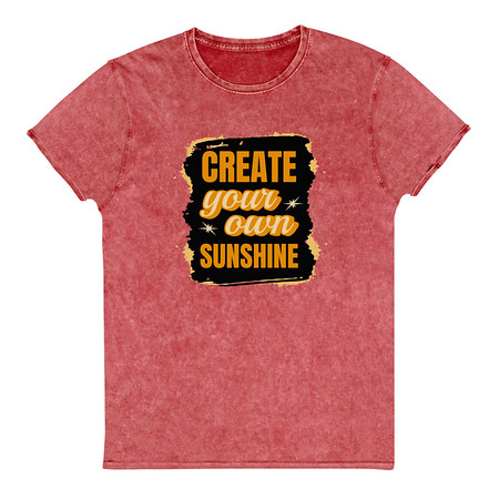 [ID: 462-G432] Create your own Sunshine Unisex Denim T-Shirt