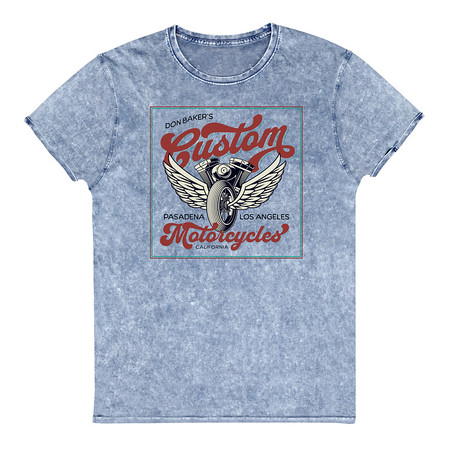 [ID: 462-G445] custom motorcycle  Unisex Denim T-Shirt