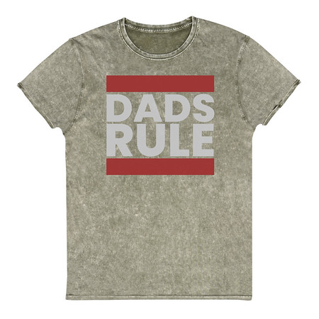 [ID: 462-G462] Dads Rule (1) Unisex Denim T-Shirt