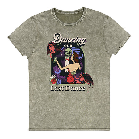 [ID: 462-G466] Dancing Our Last Dance - Halloween Unisex Denim T-Shirt