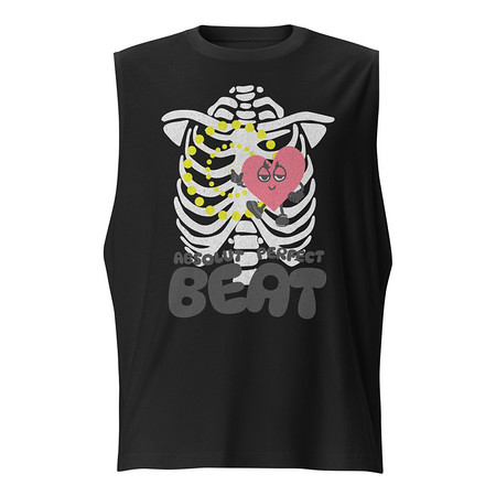 [ID: 365-G19] Absolut Perfect Beat Unisex Muscle Shirt