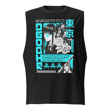 [ID: 365-G35] Aidoru - Japanese Anime Girl Unisex Muscle Shirt