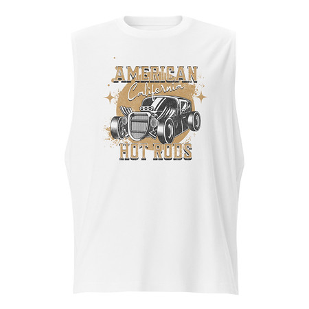 [ID: 365-G73] American Hot Rods Unisex Muscle Shirt