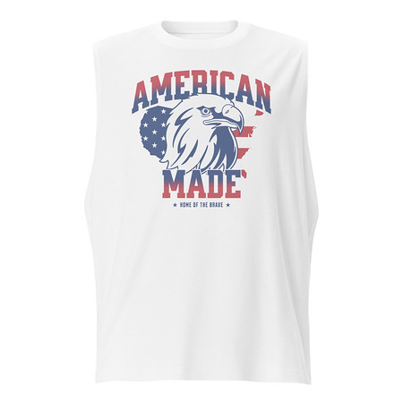 [ID: 365-G76] American Made Unisex Muscle Shirt