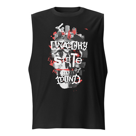 [ID: 365-G79] Anarchy State of Mind Unisex Muscle Shirt