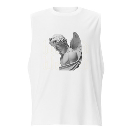 [ID: 365-G81] Angel Unisex Muscle Shirt