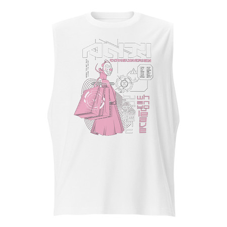 [ID: 365-G91] Anti Consumerism - Futuristic Unisex Muscle Shirt