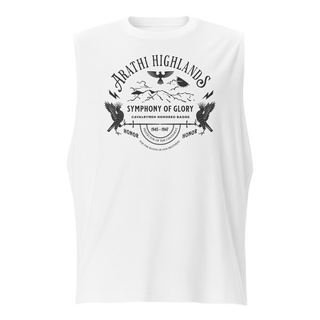 [ID: 365-G98] Arathi Honor Badge - Veteran Unisex Muscle Shirt