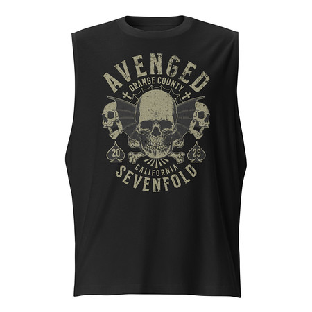 [ID: 365-G117] AVENGED SEVENFOLD Unisex Muscle Shirt